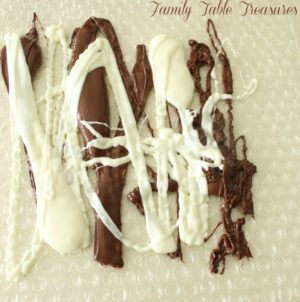 How to make Easy Chocolate Decorations - Family Table Treasures