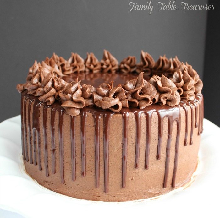 Chocolate-Raspberry Layer Cake Recipe | Bon Appétit